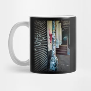 SoHo Graffiti Stickers Manhattan New York City Mug